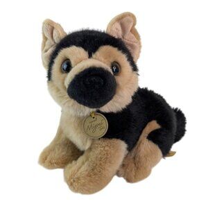 Aurora Miyoni Tots German Shepherd Puppy Dog Plush 8" Sitting Stuffed Animal Toy